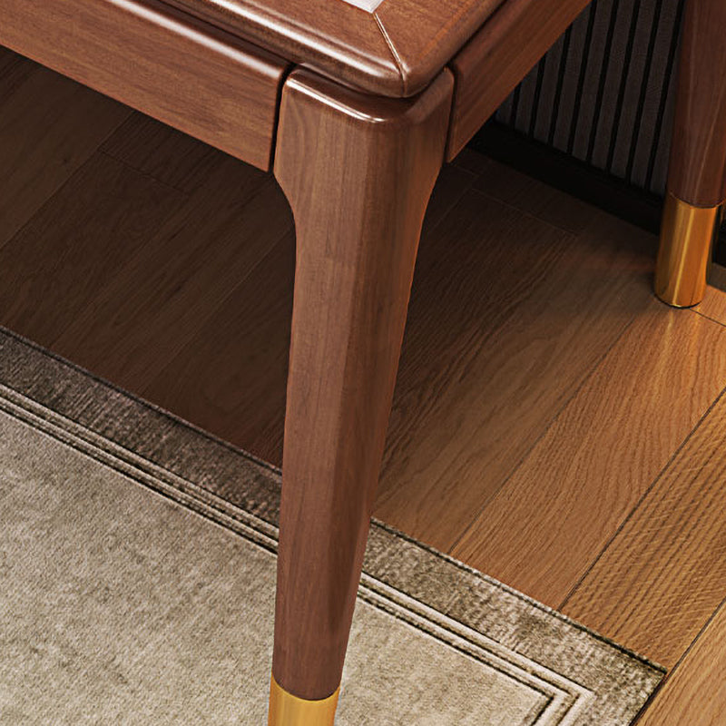 家のための長方形の形のオフィスラップトップテーブルストーンライティングデスク