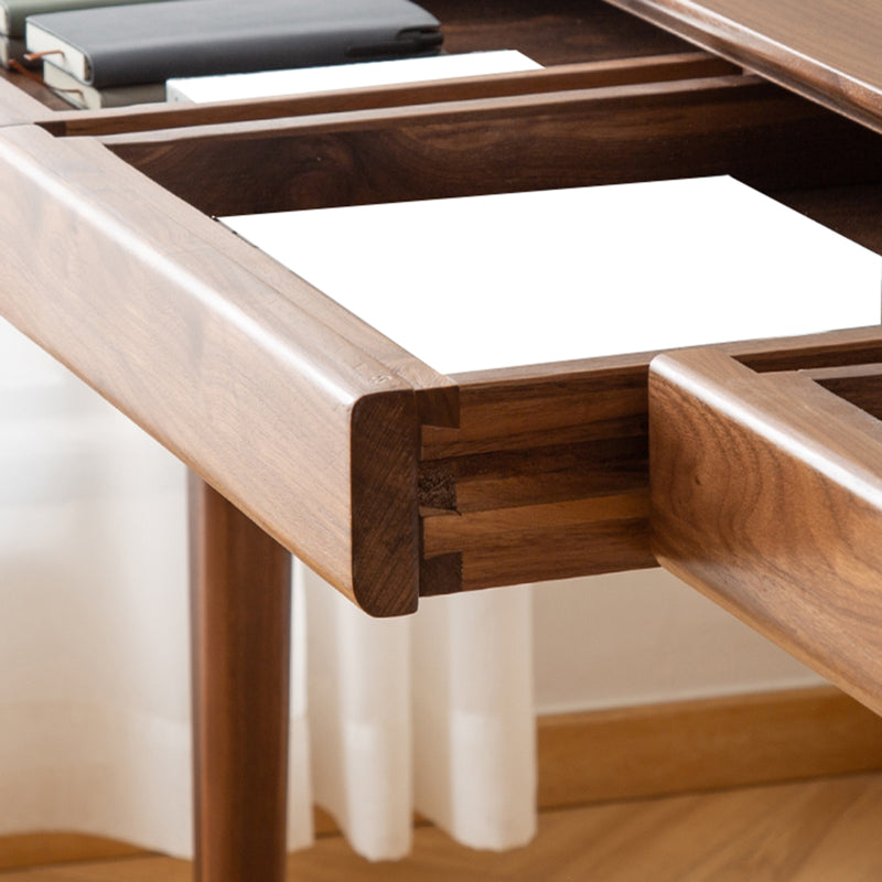 Contemporary Solid Wood Writing Desk Living Room Rectangular Office Desk Clearhalo 'furn' 'furn_office_desk' 'Furniture' 'Office Desks' 'Office Furniture' 'office_desk' 7710838