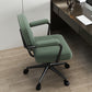 Contemporary Arm Office Chair Desk Chair with Wheels for Bedroom