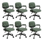 Contemporary Arm Office Chair Desk Chair with Wheels for Bedroom