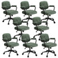 Contemporary Arm Office Chair Desk Chair with Wheels for Bedroom
