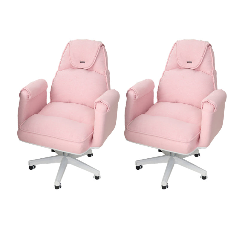 Sedia da ufficio moderna altezza del sedile regolabile nessuna sedia da scivolo angosciante con ruote