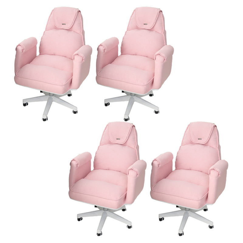 Sedia da ufficio moderna altezza del sedile regolabile nessuna sedia da scivolo angosciante con ruote