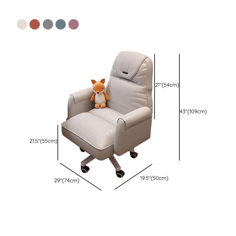 モダンオフィスチェア調整可能なシートの高さ、ホイール付きの苦痛なスライドチェア