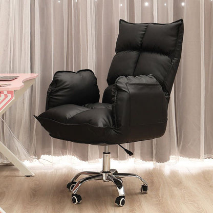 Silla de escritorio moderna deslizamiento de asiento ajustable altura de la oficina con ruedas