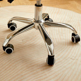 モダンデスクチェアスライド調整可能なシート高さのオフィスチェア付きホイール付き