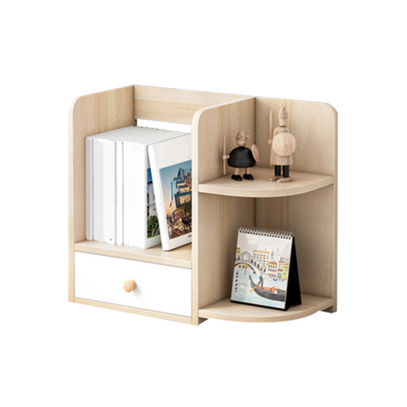 Closed Back Bookshelf Engineered Wood Contemporary Bookcase with Shelves Clearhalo 'Bookcases' 'furn' 'furn_bookcases' 'Furniture' 'Office Furniture' 7711383