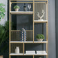 Glam Plank BOEKKAST Metal Open Back Bookshelf voor Home Office