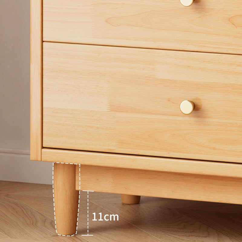 Libreria contemporanea con libreria in legno massiccio con cassetti