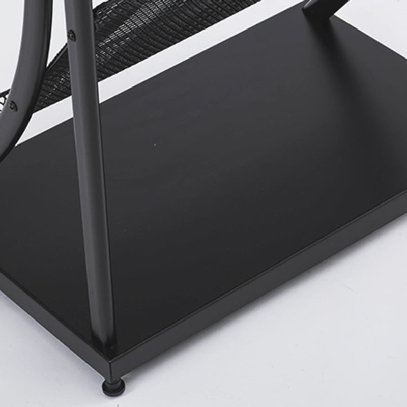 Metal Contemporary vertikales Bücherregal geschlossen Back Bücherregal mit Regalen