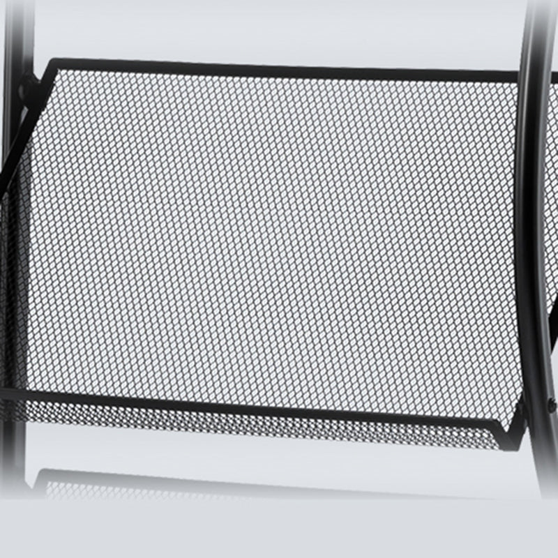 Metal Contemporary vertikales Bücherregal geschlossen Back Bücherregal mit Regalen