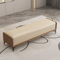 Rectangle Bedroom Bench Modern Seating Bench with Upholstered and Metal Legs Off-White Clearhalo 'Benches' 'Chairs & Seating' 'furn' 'furn_benches' 'Furniture' 'Living Room Furniture' 7711481