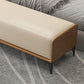 Rectangle Bedroom Bench Modern Seating Bench with Upholstered and Metal Legs Clearhalo 'Benches' 'Chairs & Seating' 'furn' 'furn_benches' 'Furniture' 'Living Room Furniture' 7711489