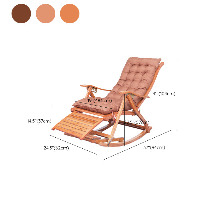Simple Style Bamboo Rocking Chair Leisure Lounge Lazy Chair for Living Room Clearhalo 'Chairs & Seating' 'furn' 'furn_rocking_chairs' 'Furniture' 'Living Room Furniture' 'Rocking Chairs' 'rocking_chairs' 7711643