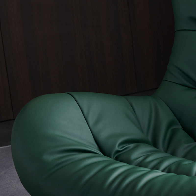 Chaise de rocker glamour rembourré une chaise accent à bascule