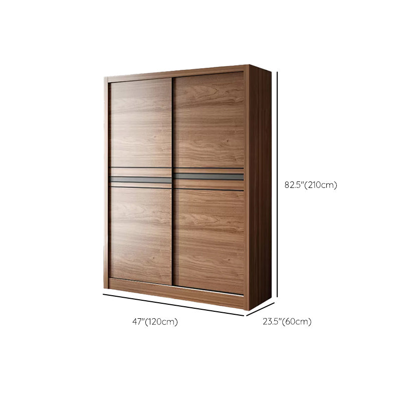 Armoire de rangement en bois de chambre