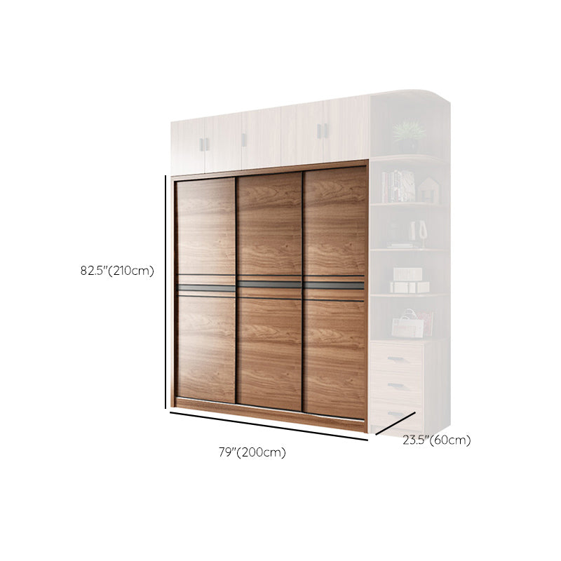 Armoire de rangement en bois de chambre