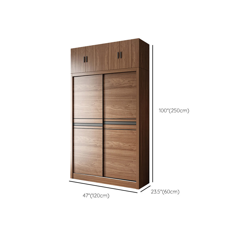 Armoire de rangement en bois de chambre