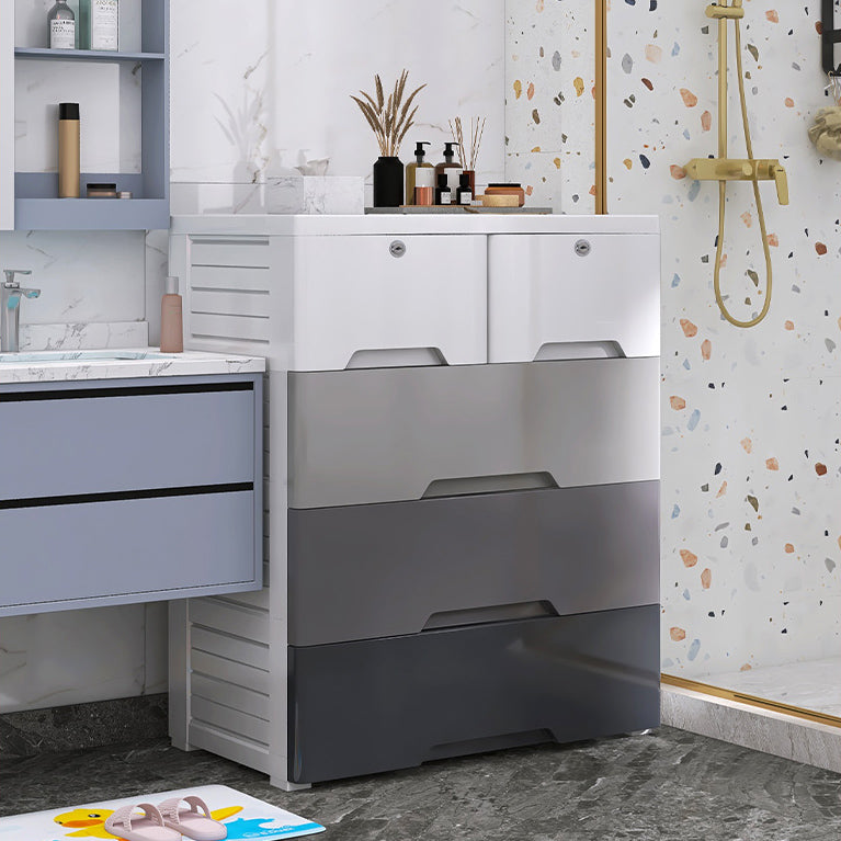 Contemporary Bedroom Wardrobe Plastic Drawers Storage Armoire Clearhalo 'Armoires & Wardrobes' 'armoires_wardrobes' 'Bedroom Furniture' 'furn' 'furn_armoires_wardrobes' 'Furniture' 7711770