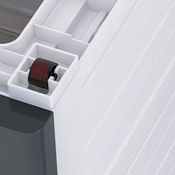 Contemporary Bedroom Wardrobe Plastic Drawers Storage Armoire Clearhalo 'Armoires & Wardrobes' 'armoires_wardrobes' 'Bedroom Furniture' 'furn' 'furn_armoires_wardrobes' 'Furniture' 7711785