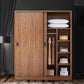 Engineered Wood Wardrobe Armoire Modern Storage Cabinet with Shelves Clearhalo 'Armoires & Wardrobes' 'armoires_wardrobes' 'Bedroom Furniture' 'furn' 'furn_armoires_wardrobes' 'Furniture' 7711802