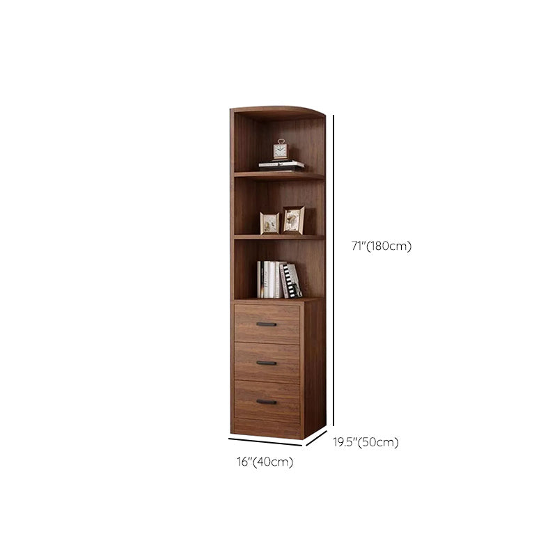 Engineered Wood Wardrobe Armoire Modern Storage Cabinet with Shelves Clearhalo 'Armoires & Wardrobes' 'armoires_wardrobes' 'Bedroom Furniture' 'furn' 'furn_armoires_wardrobes' 'Furniture' 7711831