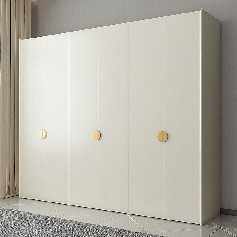 Engineered Wood Wardrobe Cabinet Modern Wardrobe Closet with Shelves for Home Clearhalo 'Armoires & Wardrobes' 'armoires_wardrobes' 'Bedroom Furniture' 'furn' 'furn_armoires_wardrobes' 'Furniture' 7711832