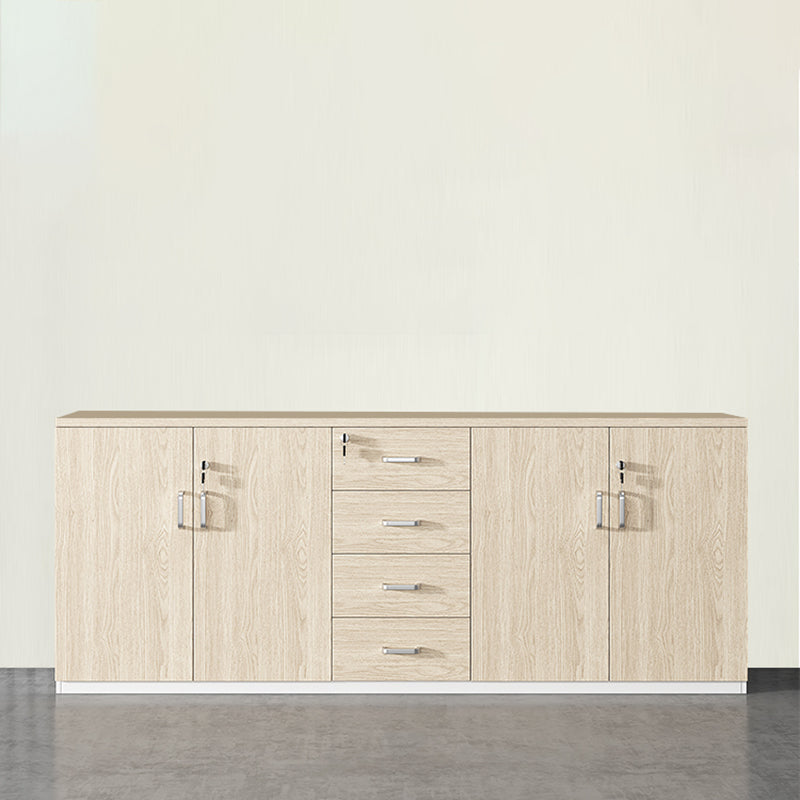 Armadio di archiviazione di stoccaggio nordico mobile in legno di bloccaggio