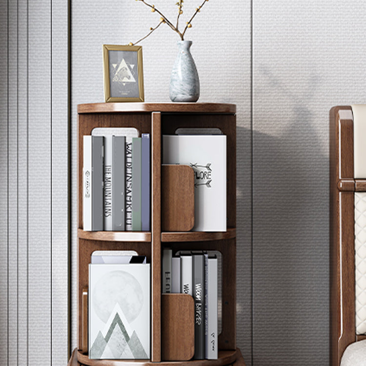 Minimalistic Wooden Accent Chest Living Room Chest with Shelves in Dark Brone Clearhalo 'Cabinets & Chests' 'cabinets_chests' 'furn' 'furn_cabinets_chests' 'Furniture' 'Living Room Furniture' 7713357