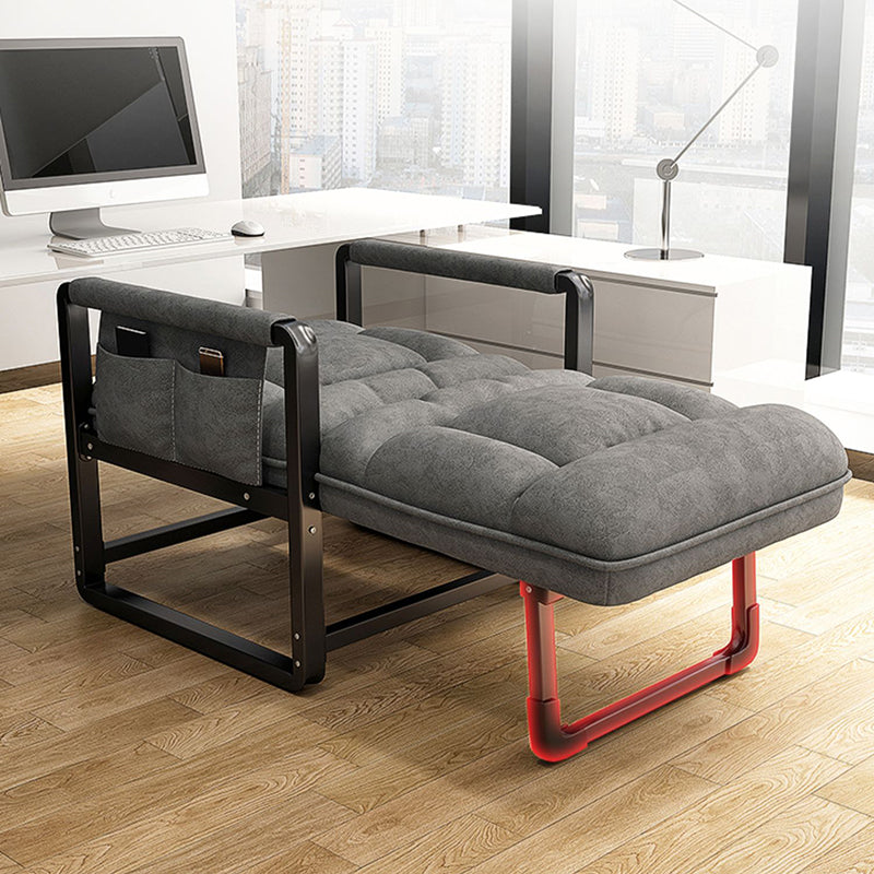 Recombrant ergonimique contemporain avec poches latérales et jambes métalliques