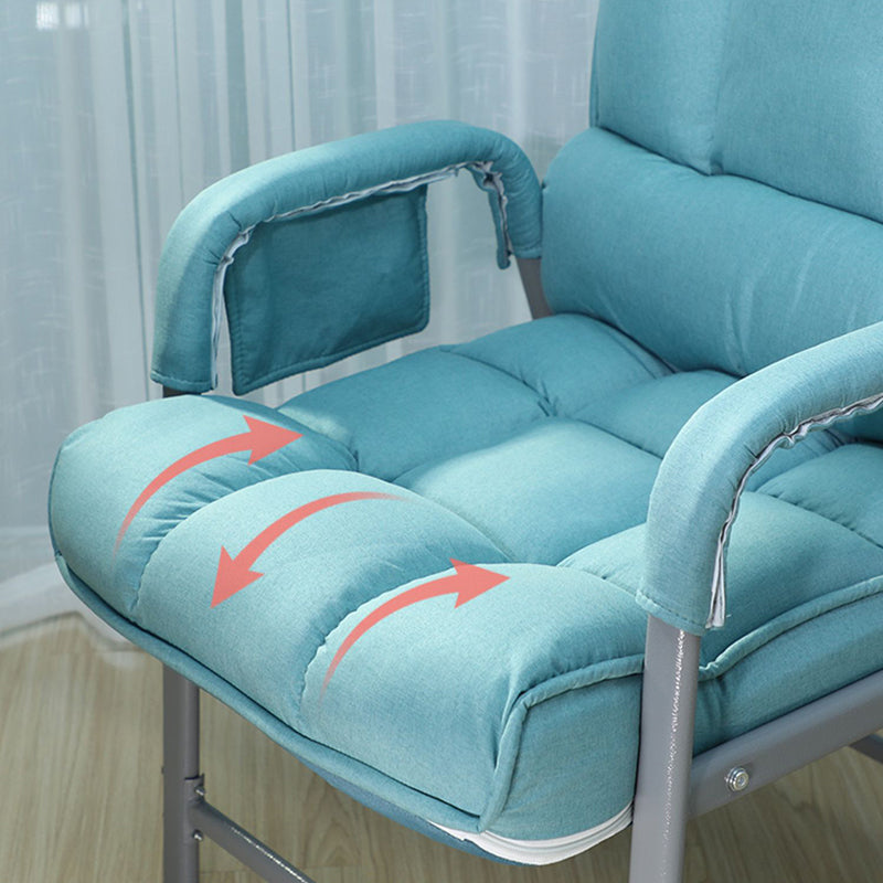 Ergonimischer Liege mit lumbaler Stütz- und Speichermetallbeine