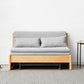 31.5" W Solid Wood Removable Sleeper Sofa Scandinavian Sofa Bed Clearhalo 'furn' 'furn_futons' 'Furniture' 'Futons & Daybeds' 'Futons' 'Living Room Furniture' 7713960