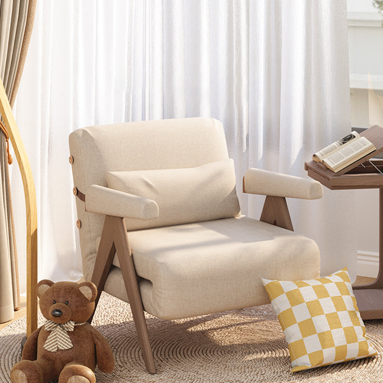 Almohada de sofá de madera sólida de país francés incluye cama de sofá incluida