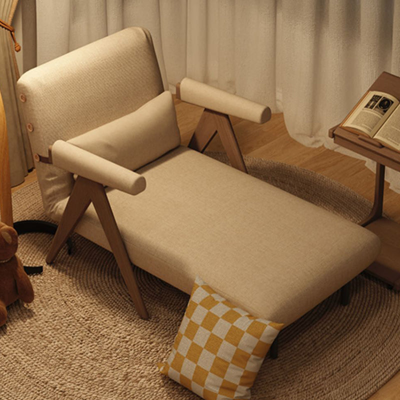 Almohada de sofá de madera sólida de país francés incluye cama de sofá incluida