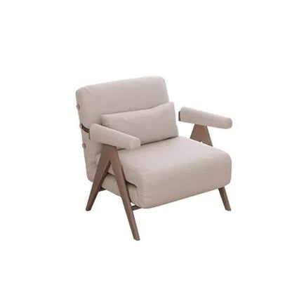 Almohada de sofá de madera sólida de país francés incluye cama de sofá incluida