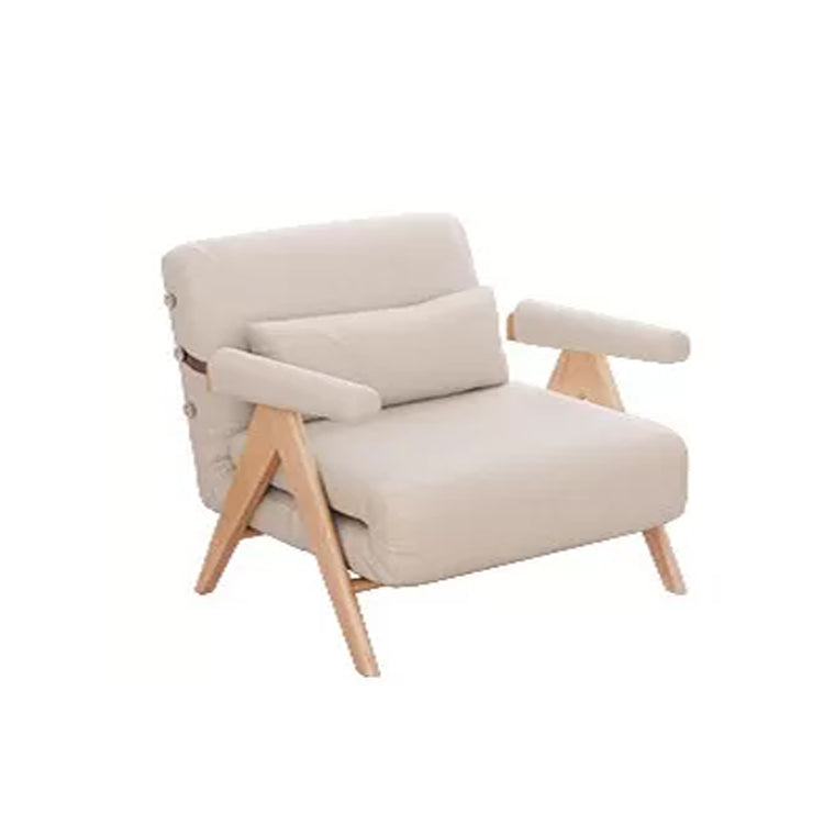 Almohada de sofá de madera sólida de país francés incluye cama de sofá incluida