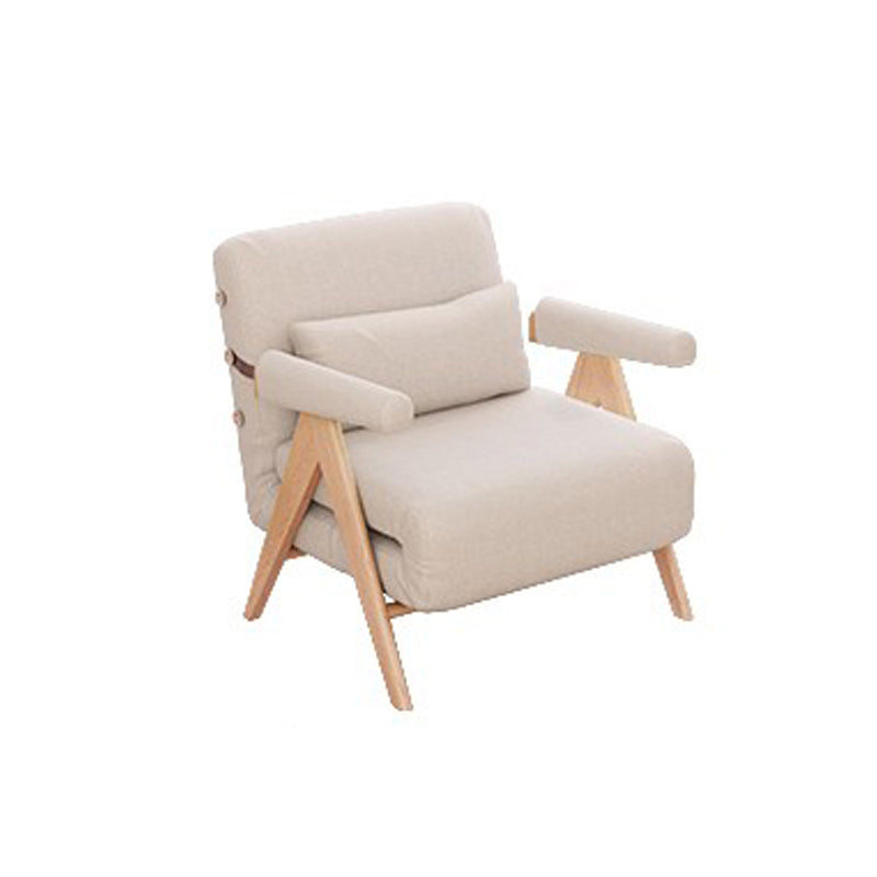 Almohada de sofá de madera sólida de país francés incluye cama de sofá incluida