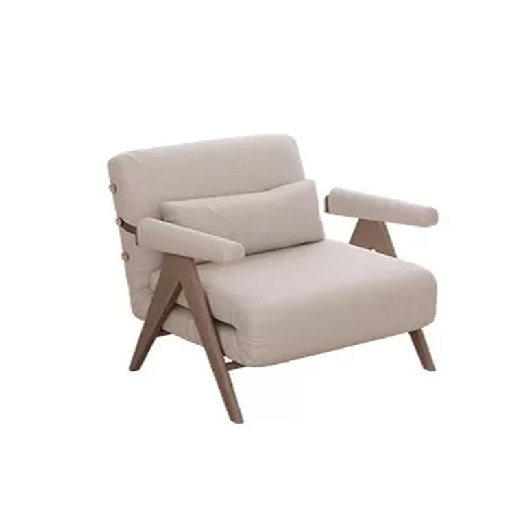 Almohada de sofá de madera sólida de país francés incluye cama de sofá incluida