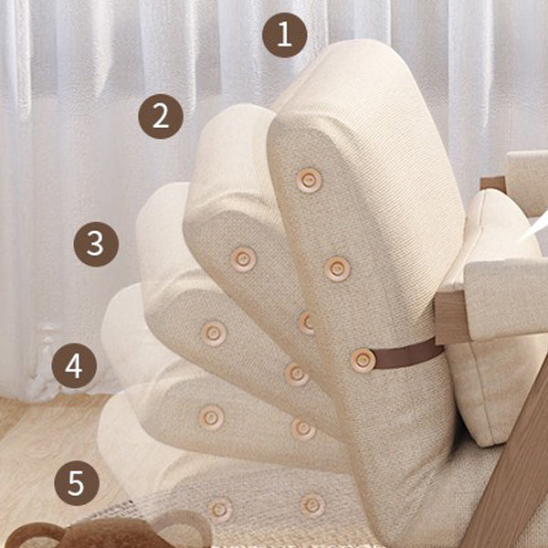 Almohada de sofá de madera sólida de país francés incluye cama de sofá incluida