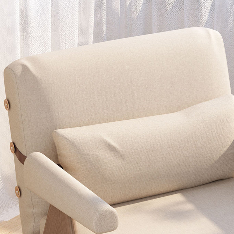 Almohada de sofá de madera sólida de país francés incluye cama de sofá incluida