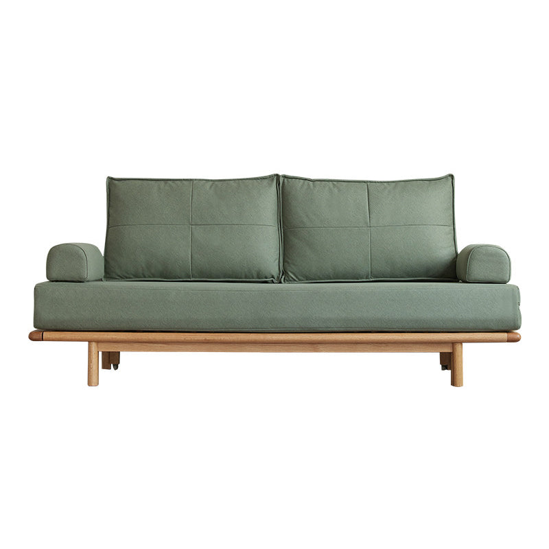 クイーンサイズのスリーパーソファ布張り布団ソファベッドフェイクレザーソファベッド