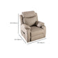 Faux Leather Recliner Chair with Lumbar Metal Frame Standard Recliner Clearhalo 'Chairs & Seating' 'furn' 'furn_recliners' 'Furniture' 'Living Room Furniture' 'Recliners' 7714036