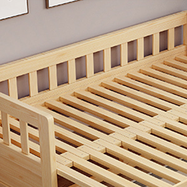 Divano materasso staccabile scandinavo divano letto in legno massiccio