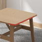Square Dining Table Modern Plastic Tabletop with Metal Trestle Base Clearhalo 'Dining Tables & Seating' 'Dining Tables' 'dining_table' 'furn' 'furn_dining_table' 'Furniture' 'Kitchen & Dining Furniture' 7717341