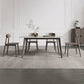 Rectangular Dining Table Modern Stone Tabletop with Solid Wood Legs Clearhalo 'Dining Tables & Seating' 'Dining Tables' 'dining_table' 'furn' 'furn_dining_table' 'Furniture' 'Kitchen & Dining Furniture' 7717521