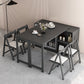 3/5/7 Pieces Modern Wood Multi Purpose Dining Set for Home Use