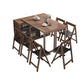 3/5/7 Pieces Modern Wood Multi Purpose Dining Set for Home Use