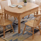 1/5/7 Piece Modern Style Dining Room Chair and Table Set with Solid Wood