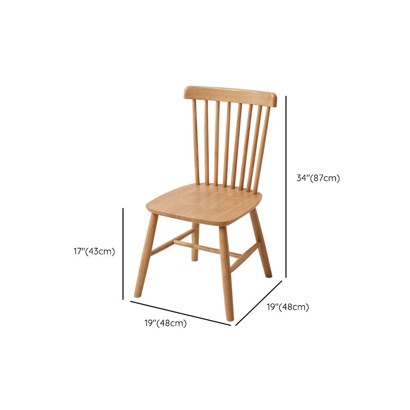 1/5/7 Piece Modern Style Dining Room Chair and Table Set with Solid Wood