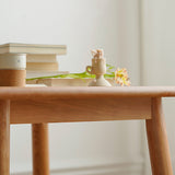 1/3ピースモダンなスタイルのダイニングルームの椅子とテーブルセットは無地の木材